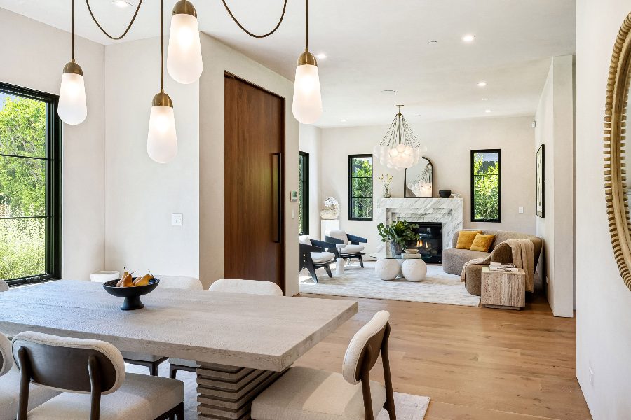 Dining room in a Morrison Estates home